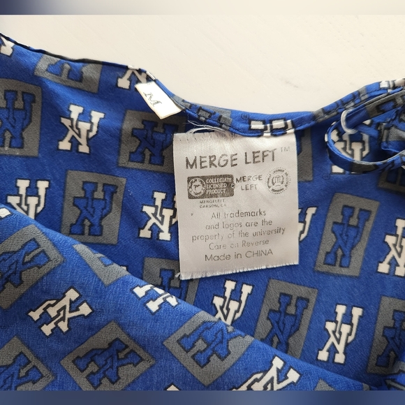 UNIVERSITY OF KENTUCKY SILK Babydoll Nightie Lingerie Sz M - Picture 7 of 16